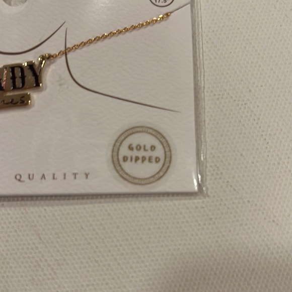 Gold dipped HOWDY bitches pendant necklace
15.5” + 2” - Picture 5 of 7